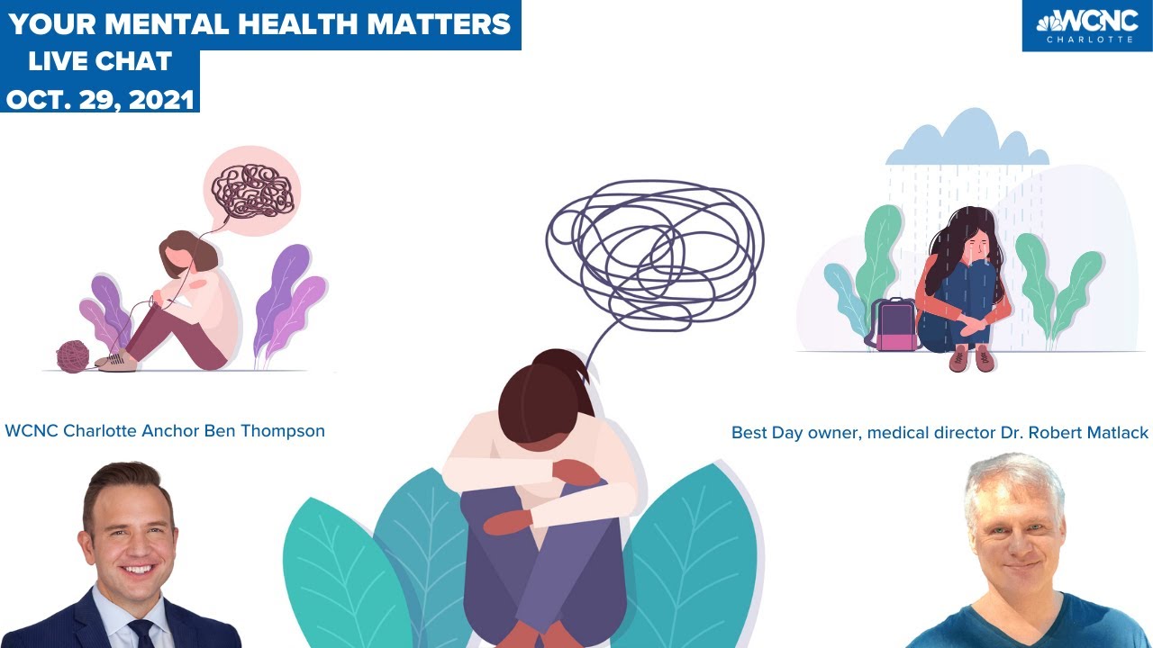 LIVE Q&A: Your mental health matters. Join us for a conversation with Dr. Robert Matlack