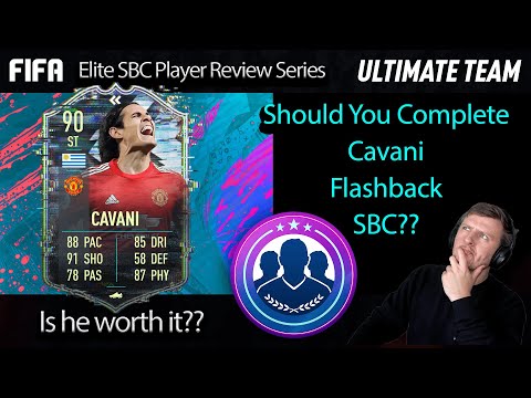 Is Flashback 90 Edison Cavani Worth it?? | Elite Player Review Analysis Series | FIFA 21