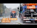 Code geel: kans op gladheid in hele land, behalve het westen