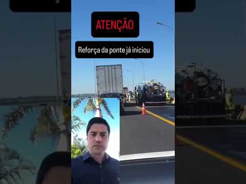 @ Obras na  Ponte Ayrton Senna  Guaíra#Paraguai #SaltoDelGuaira #ComprasNoParaguai #Viagem#negócios