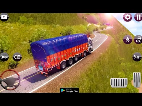Indian Truck Offroad Simulator - Games Offroad Cargo Simulator Game - Android Gameplay