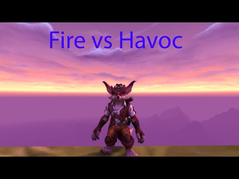 Fire vs havoc - Fire mage pvp 8.3