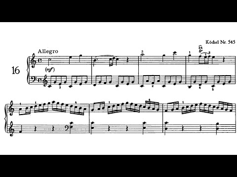 Mozart: Sonata No. 16 in C major K 545 - Alicia de Larrocha, 1959 - MHS 1730