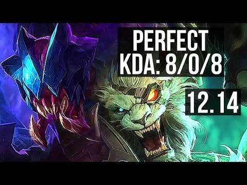 REK'SAI vs RENGAR (JNG) | 8/0/8, 66% winrate, Legendary | KR Diamond | 12.14
