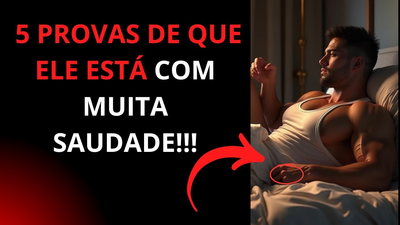 5 PROVAS DE QUE ELE ESTÁ COM MUITA SAUDADE!!!