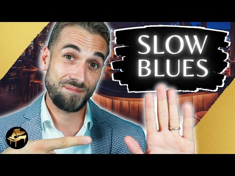 How to play Slow Cocktail Blues piano (with a simple left hand)