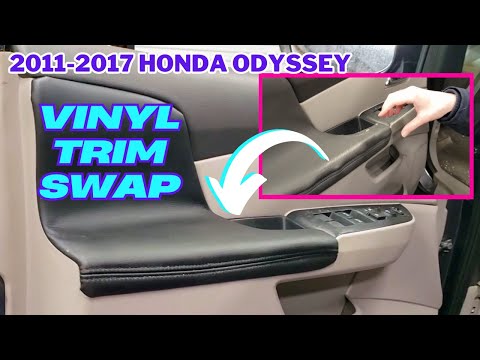 You can REPLACE Vinyl on Door Trim?! | 2011-2017 Honda Odyssey