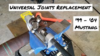How To Replace Universal Joints ('99 - '04) Mustang V6