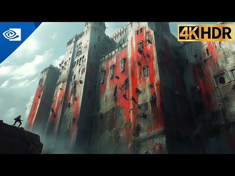 Conquering the Secret Nazi Castle -  Enhanced Ultra-Realistic Wolfenstein: The New Order in 4K60FPS