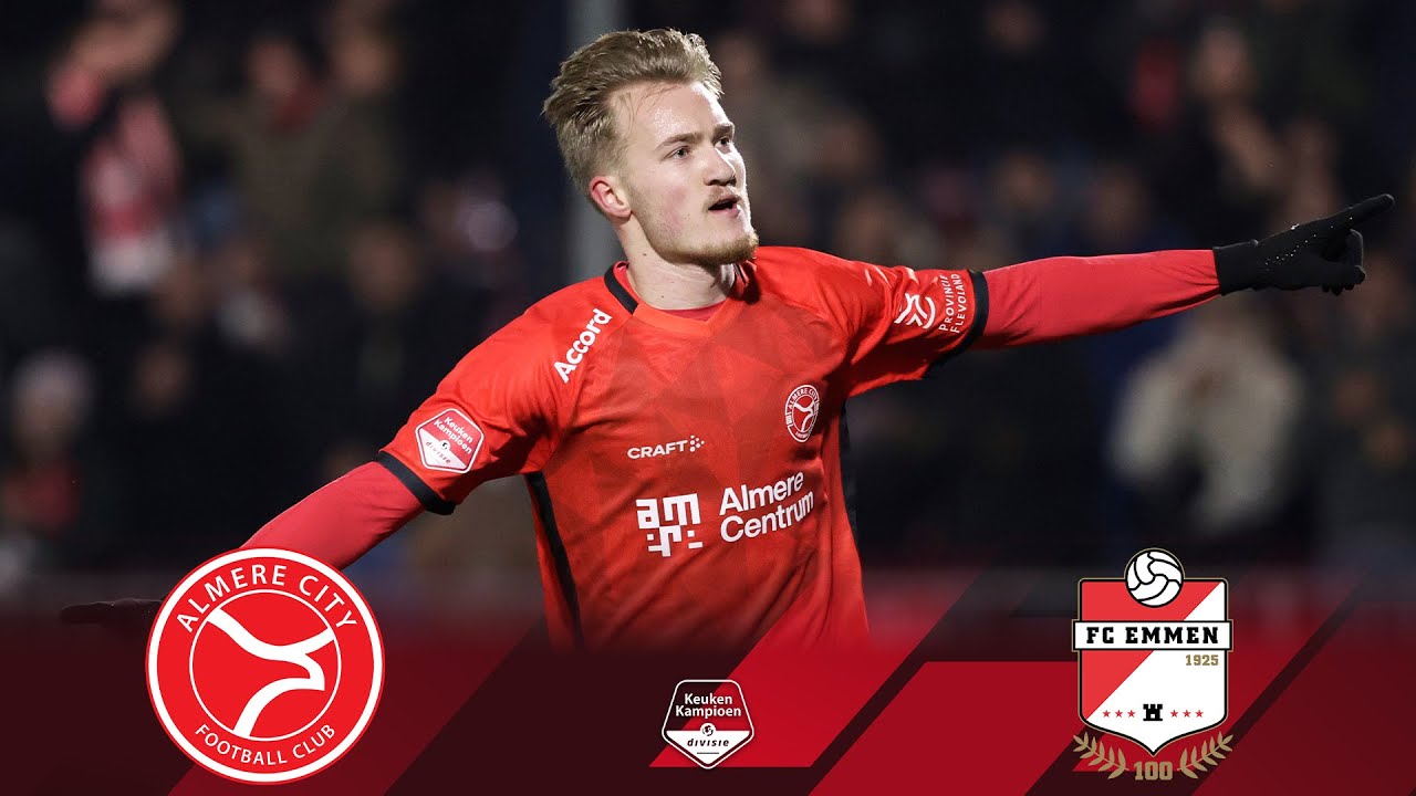 Almere City vs FC Emmen Goals and Key Moments Season 2025/2026