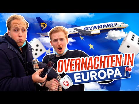BANKZITTERS OVERNACHTEN RANDOM IN EUROPA
