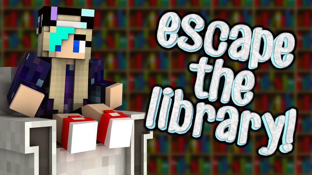 ESCAPE THE LIBRARY MAP!!