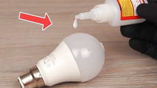 Just Put Super Glue on the Led Bulb and you will be amazed