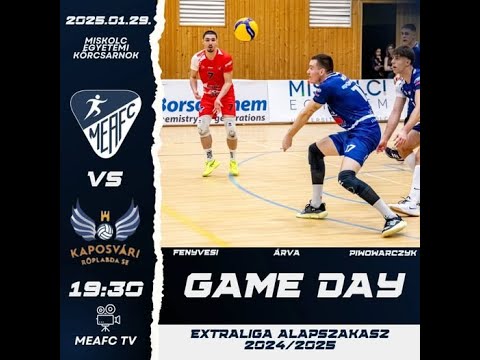 MEAFC TV Röplabda MEAFC Peka Bau - Fino Kaposvár