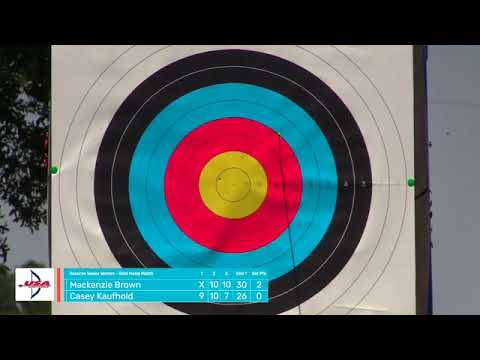2021 Gator Cup - Recurve Senior Women's Gold: Brown vs. Kaufhold