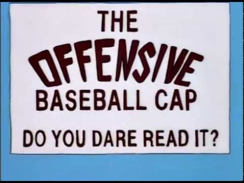 The Offensive Baseball Cap (The Simpsons)