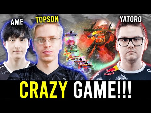 TOPSON vs YATORO - MID LANE BATTLE! (feat. AME-GOD)