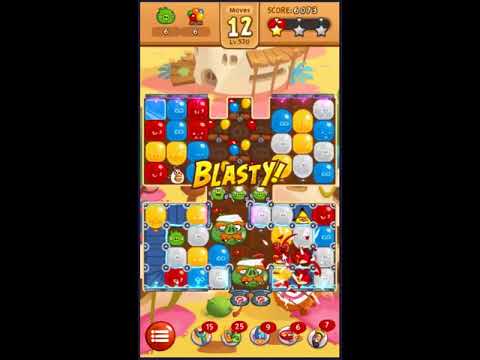 Angry Birds Blast Level 520 - NO BOOSTERS 🎈🐦🎈🐦