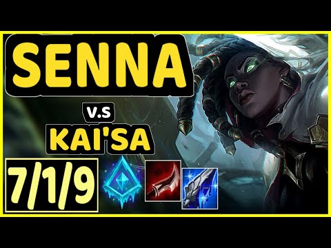 ATTILA (SENNA) vs KAI'SA - 7/1/9 KDA BOTTOM ADC CHALLENGER GAMEPLAY - EUW
