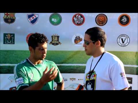 Semifinal 1º turno Copa Rio-Grandense 2016 - Entrevista Dinamite (Atleta)