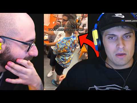 BLUR REACTS to CICCIOGAMER who "BEATS" a TIKTOKER in the Hamburger Bar!!