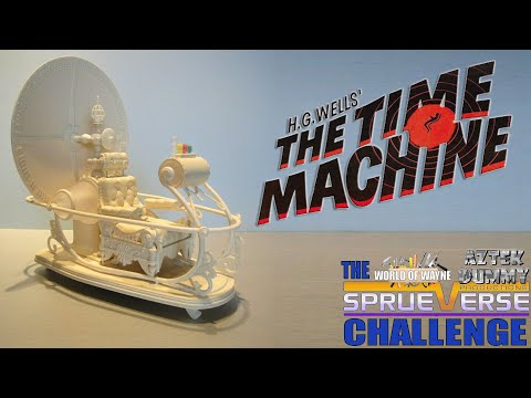 The Sprueverse Challenge - Build the 1960 1:6 Scale Time Machine - Part 1 - Unboxing & Electrics
