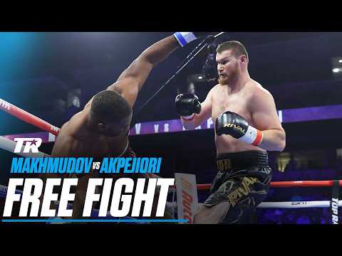 Arslanbek Makhmudov vs Raphael Akpejiori | FREE FIGHT