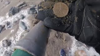 Beach Metal Detecting Bonanza of Silver!