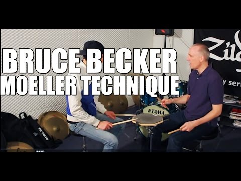 Bruce Becker - 'Moeller Technique' drum lesson
