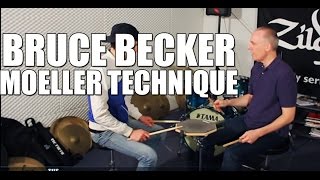 Bruce Becker - 'Moeller Technique' drum lesson