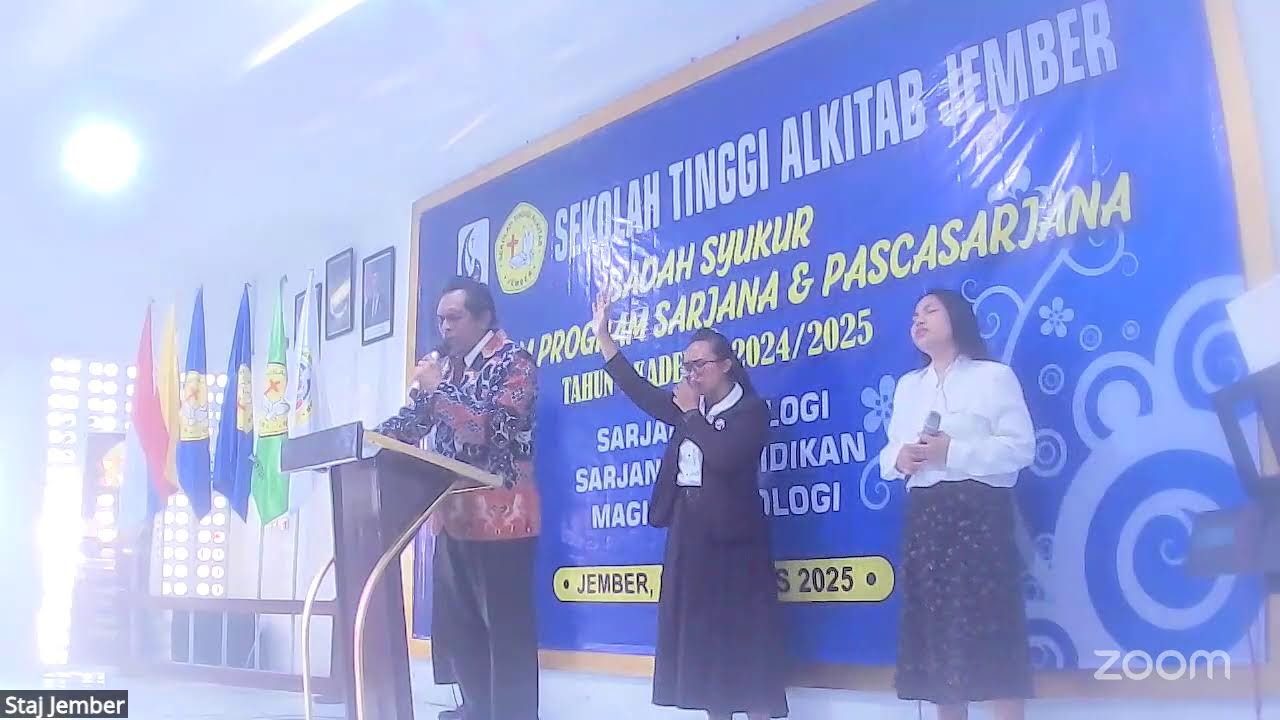 YUDISIUM STA JEMBER PRODI TEOLOGI,PAK,DAN MAGISTER TEOLOGI T.A. 2024/2025