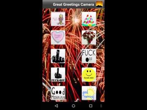 Greetings Camera Frames Video