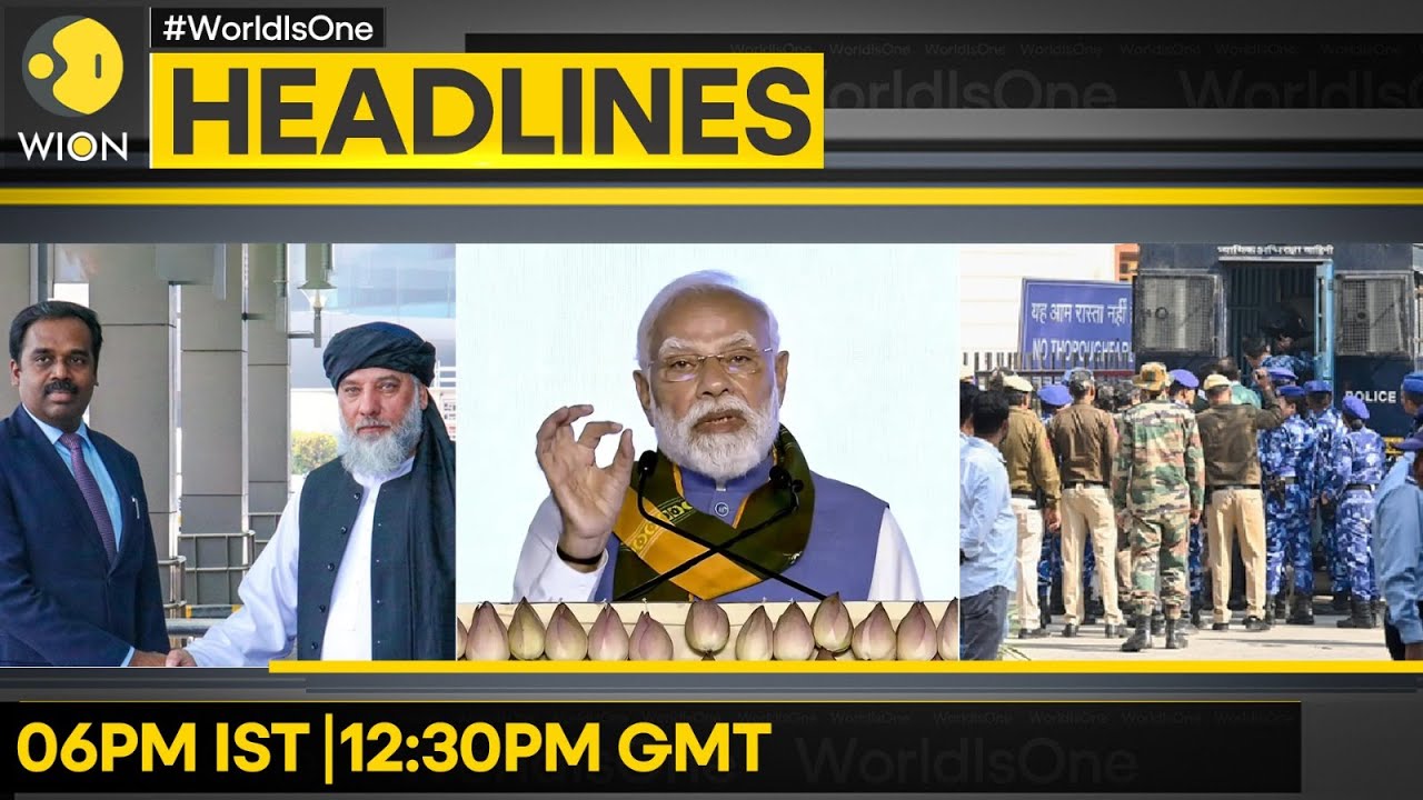 NIA Arrests 4 More Accused in Delhi Blast | Afghan Trade Minister in Delhi  | WION HEADLINES