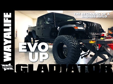 Jeep Gladiator Truck Build by EVO Manufacturing - The Beginning of a Badass JT Pickup