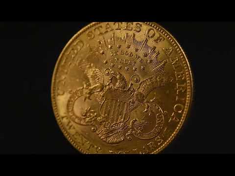 Coin, United States, $20, Double Eagle, 1906, Philadelphia, MS(60-62), Gold