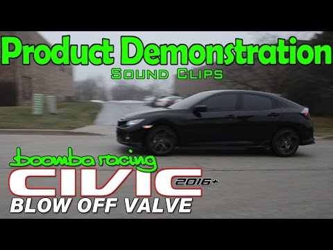 Sound Clips | Boomba Blow Off Valve for '16+ Honda Civic 1.5T