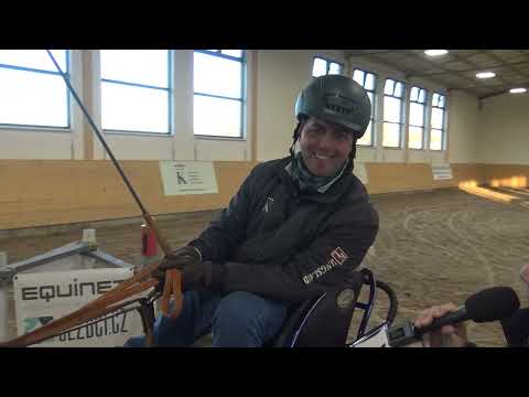 Rozhovor s Petrem Novákem, Zimní jezdecký pohár 2022, Slatiňany 12. 2. 2022