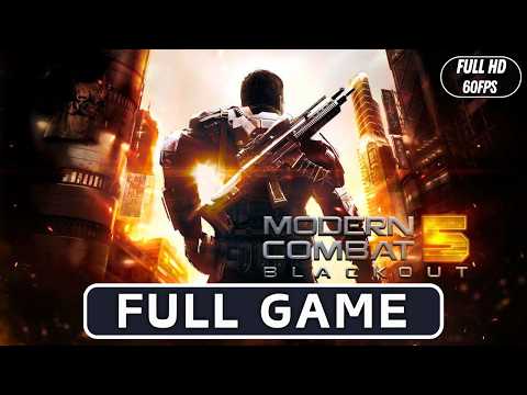 Modern Combat 5: Blackout All Campaign Missions - Full Game Walkthrough