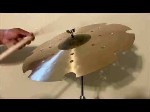 21" GM Designs V2 Shredder Cymbal - Dark and Dirty Bite! Last Chance: Priced to Move! image 3
