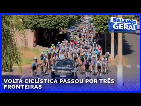 Volta ciclística internacional teve largada em Três Fronteiras