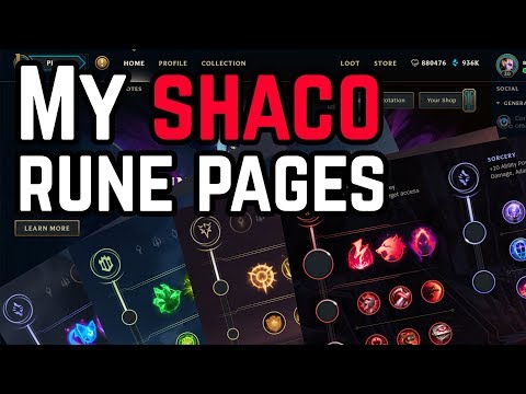 Season 8 Runes - All Shaco Runes Explained in Detail