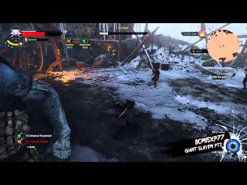 The Witcher 3 - Geralt The Giant Slayer