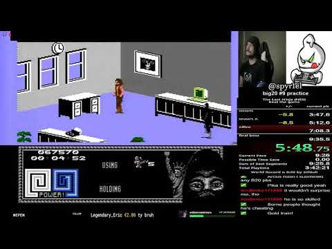 the last ninja (nes) speedrun in 9:15
