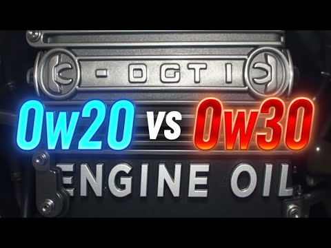 0W20 vs 0W30 Engine Oil Comparison