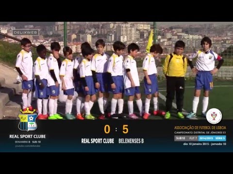 Real Sport Clube (0-5) Belenenses B [FUT7 SUB10 2014/2015]