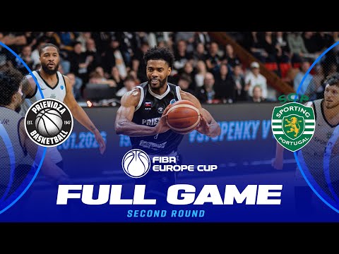 Second Round | BC Prievidza v Sporting CP | Full Basketball Game | FIBA Europe Cup 2025-26