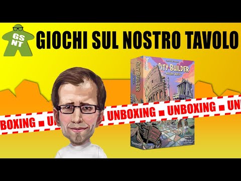 [Disinscatola] - 204 - City Builder: Ancient World (unboxing) by fabiofiol