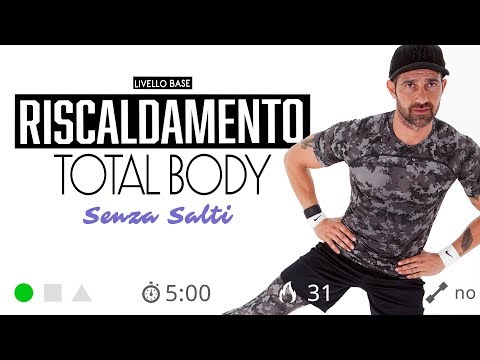 Esercizi Di Riscaldamento Total Body Senza Salti (5 Minuti)
