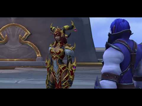 To Tyrhold Cutscene , Alexstrasza Heads to Mother Oathstone , World of Warcraft Dragonflight