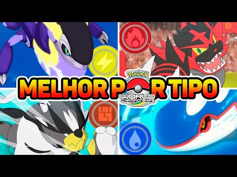 QUAL O POKÉMON MAIS FORTE DE CADA TIPO ATUALMENTE??